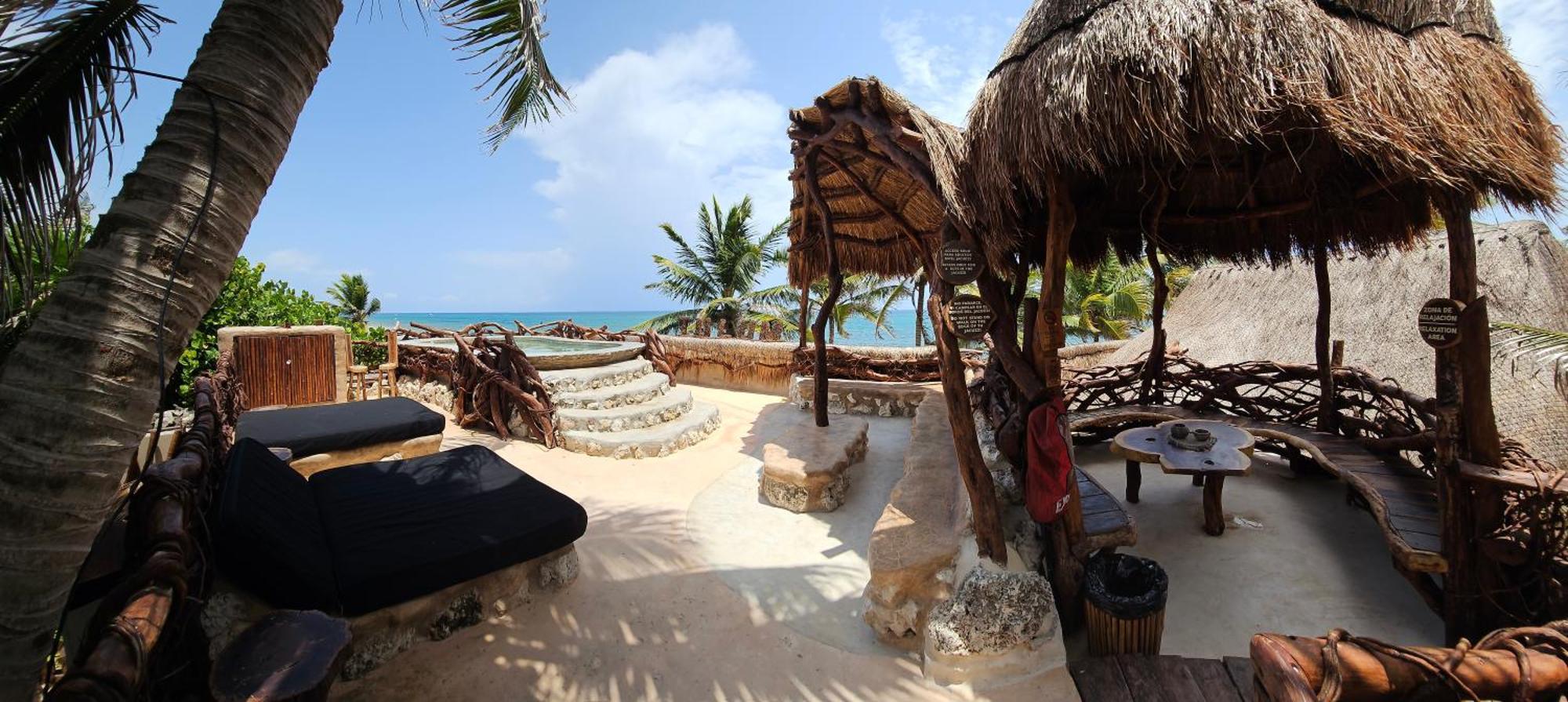 Cabanas Playa Condesa Tulum Exterior foto