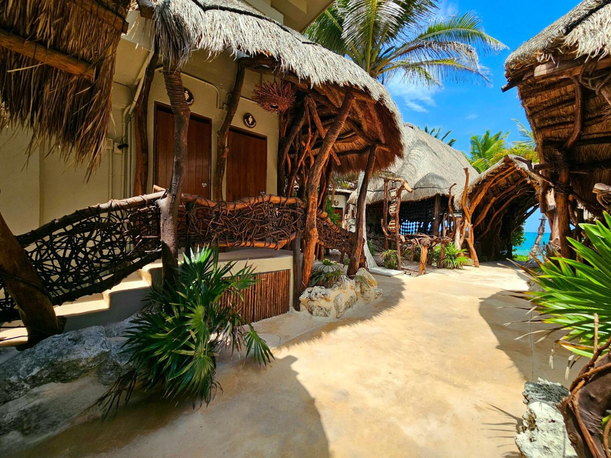 Cabanas Playa Condesa Tulum Exterior foto